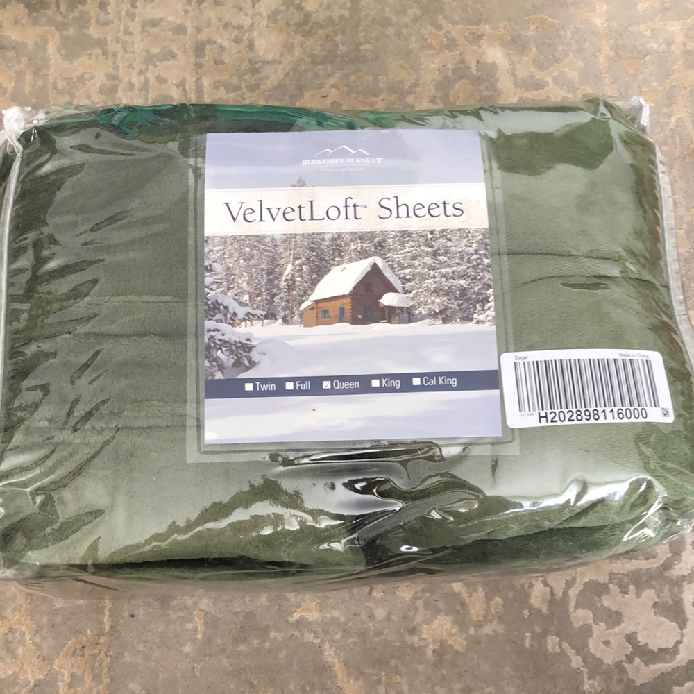 Berkshire velvet sheets queen